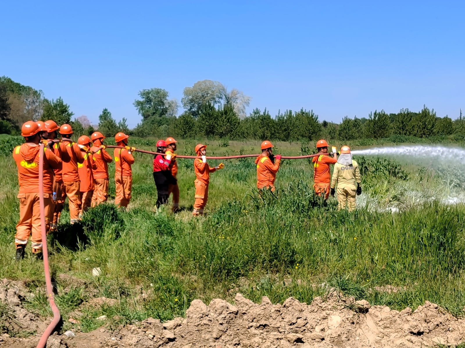 EDAK ekibi, orman yangınları gönüllü eğitimini tamamladı