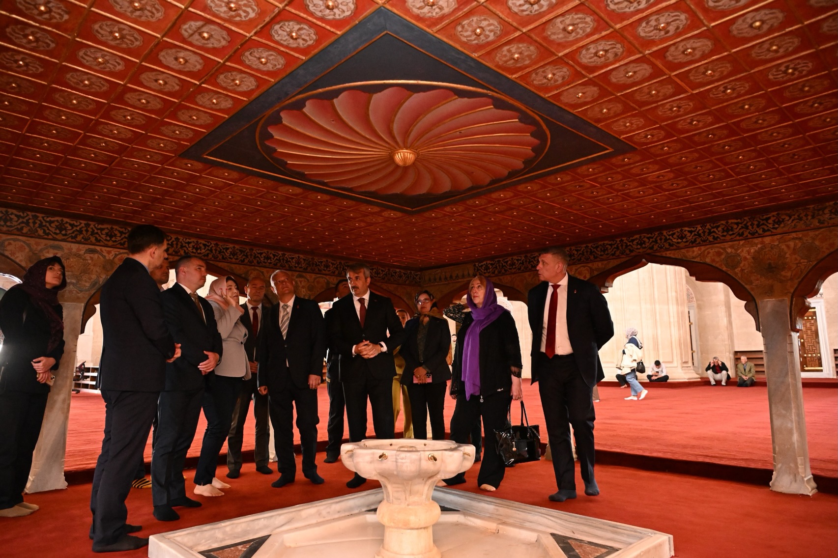 Bulgaristan İçişleri Bakanı Dechev, Selimiye Camisi’ni ziyaret etti