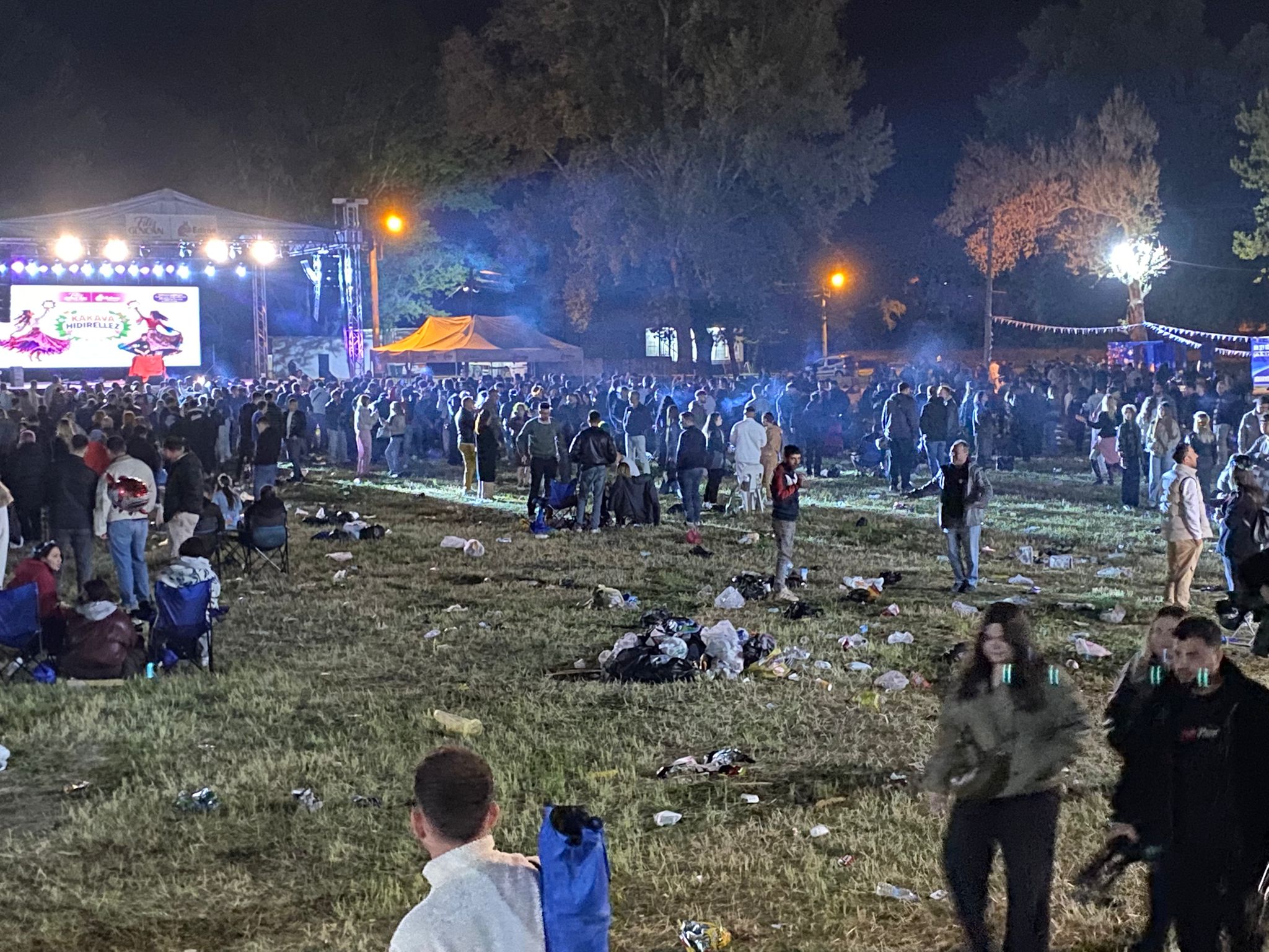 Kakava Şenliklerinin Ardından Temizlik Mesaisi