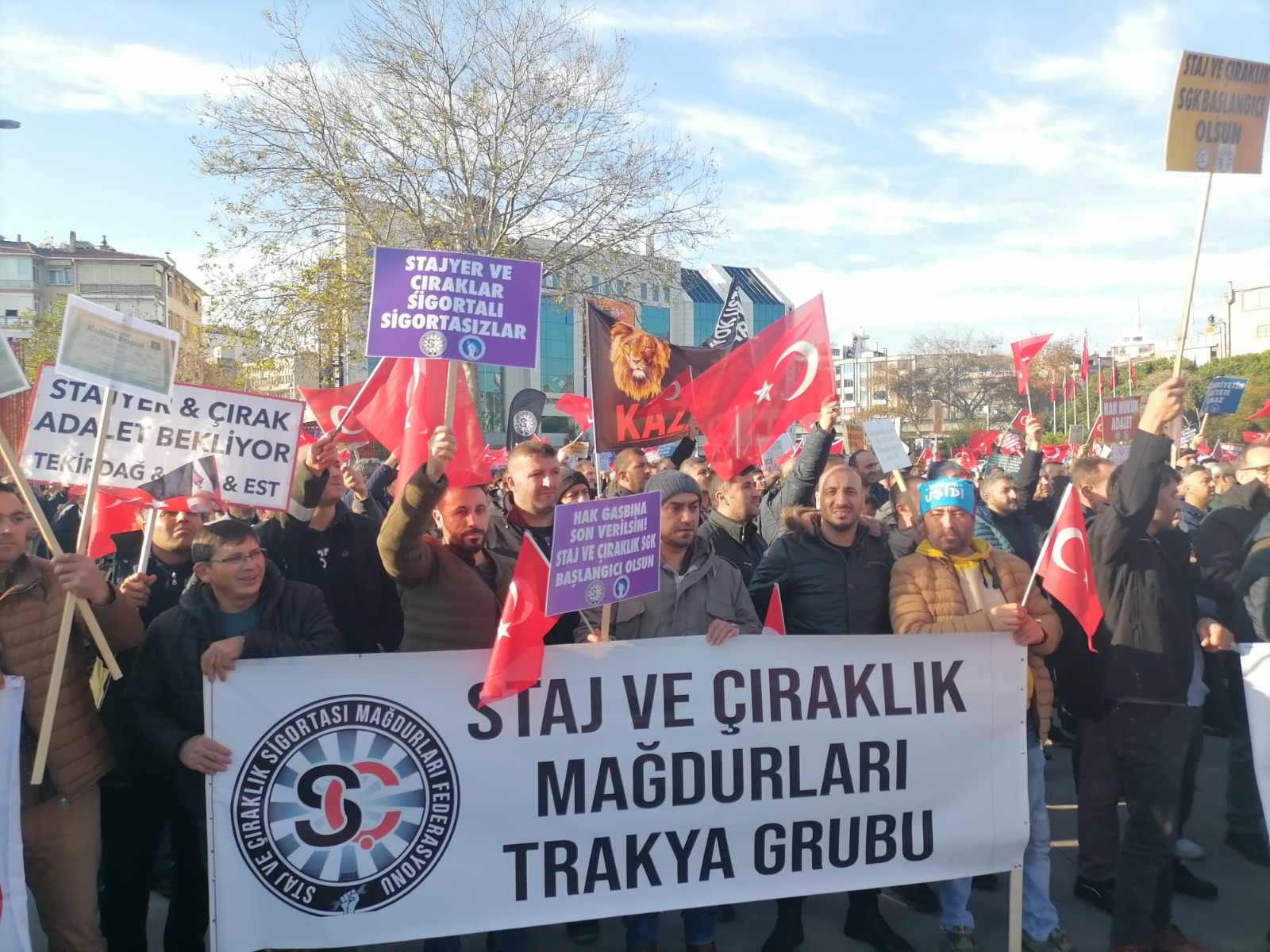 Staj ve Çıraklık Mağdurlarından 10 Mayısta Ankara'ya Dev Miting