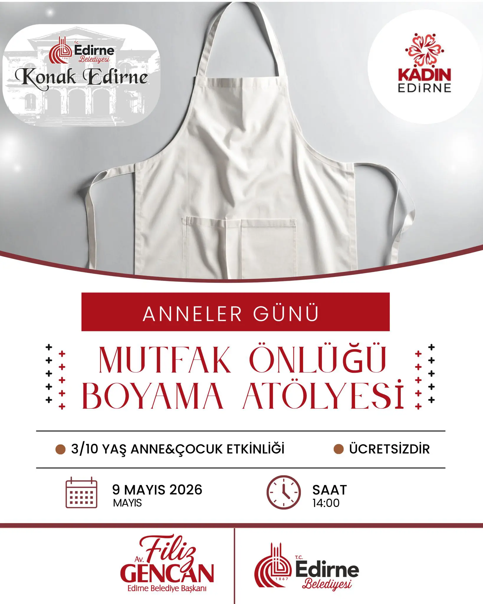 Edirne Belediyesi’nden Anneler Günü’ne Özel Programlar