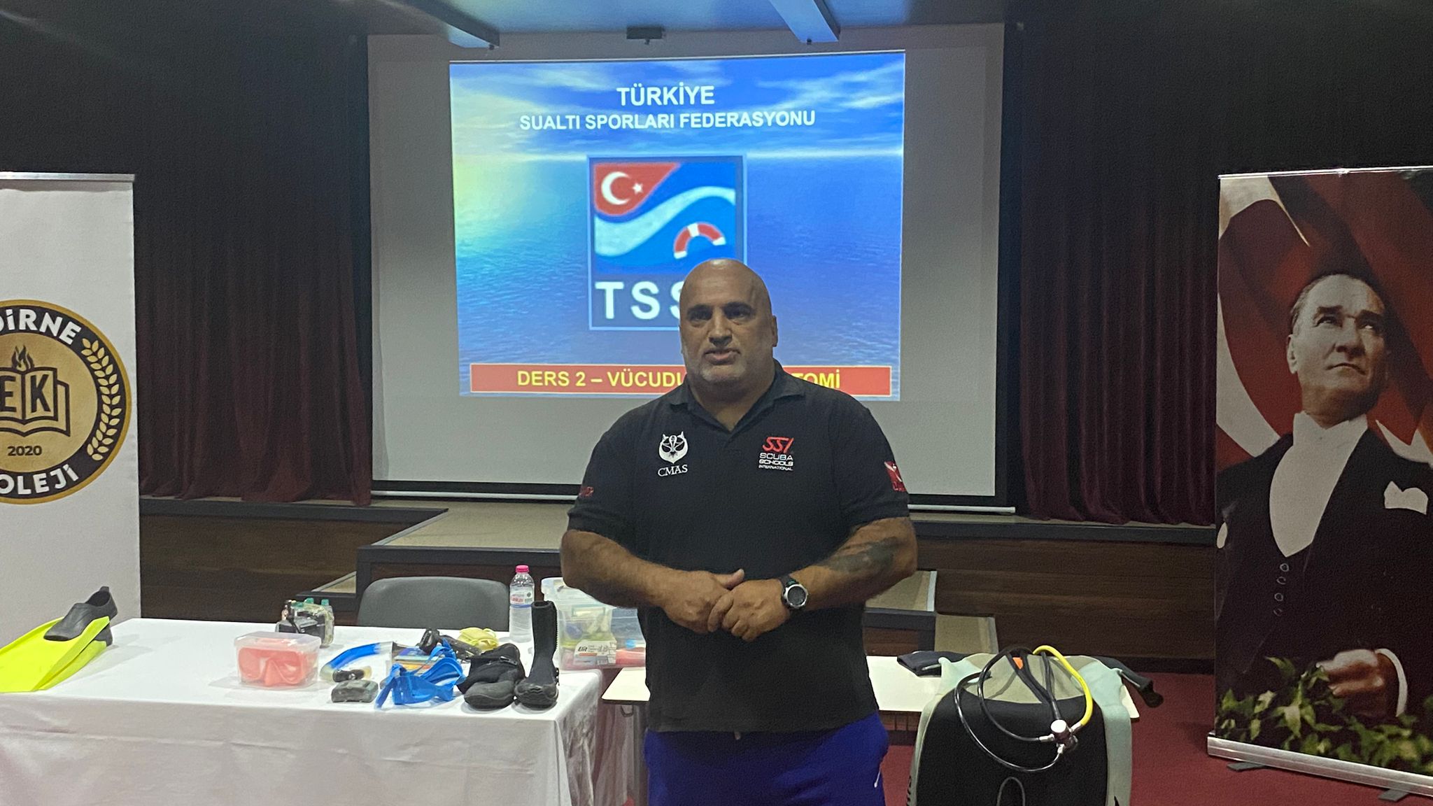 Edirne Koleji’nde Dalış ve Su Altı Sporları Söyleşisi