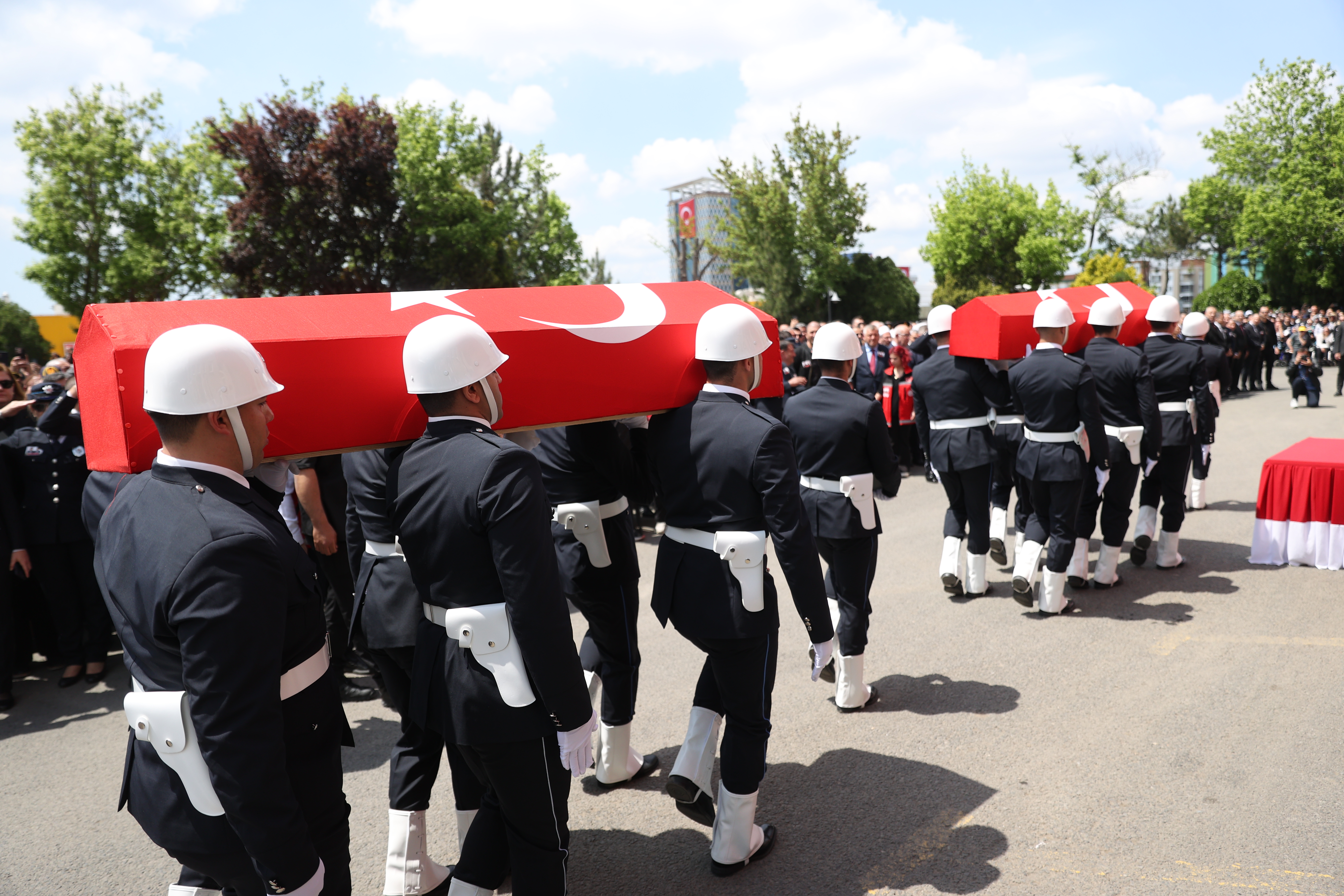 Trakya’nın Şehit Polisleri Son Yolculuğuna Uğurlandı
