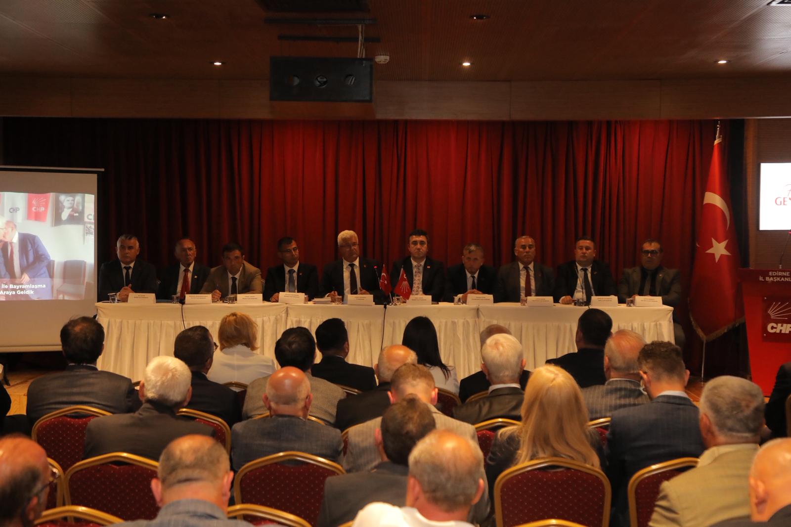 CHP’liler Danışma kurulunda Buluştu