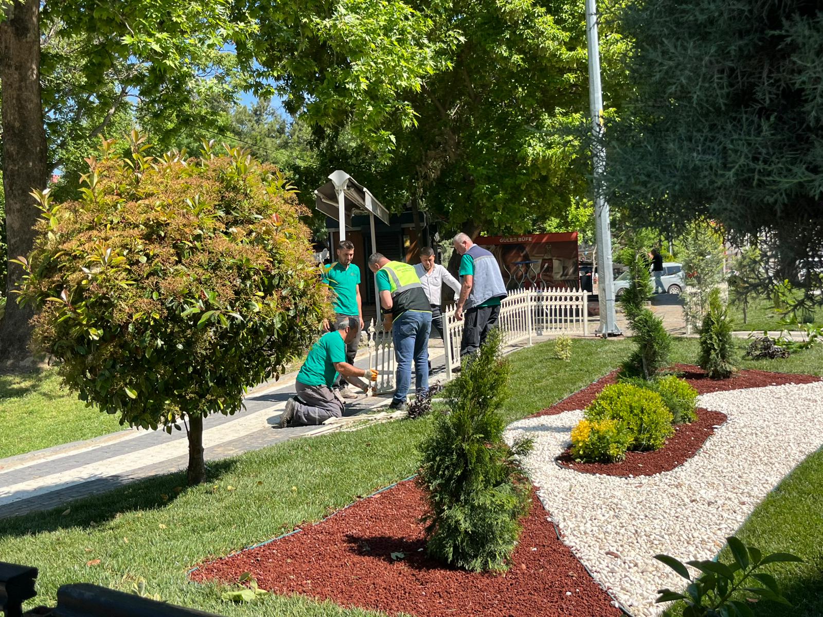Zübeyde Hanım Parkı Yeniden Şekilleniyor!