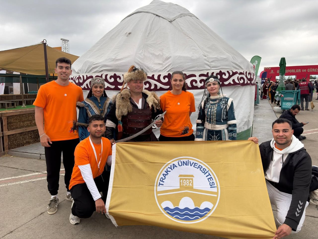 Trakyalı Öğrenciler Etnospor Festivali’nde