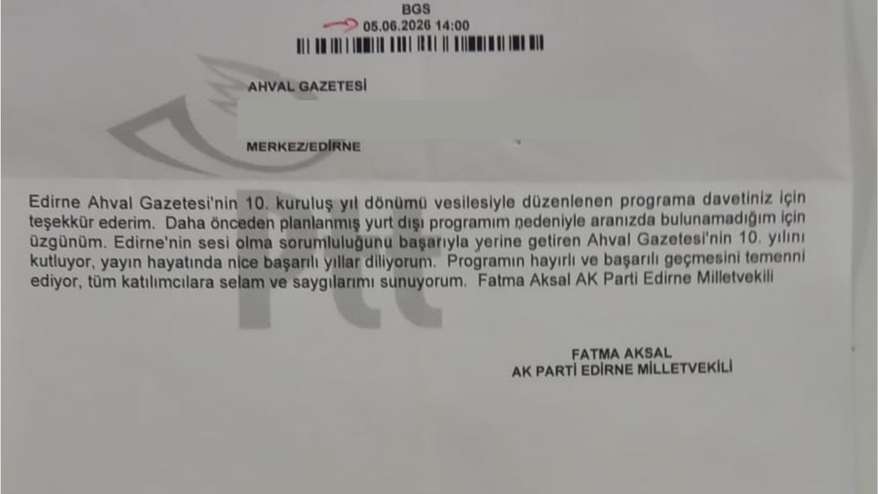Dijital Çağda Nostaljik Sürpriz: Vekilden Telgraf!