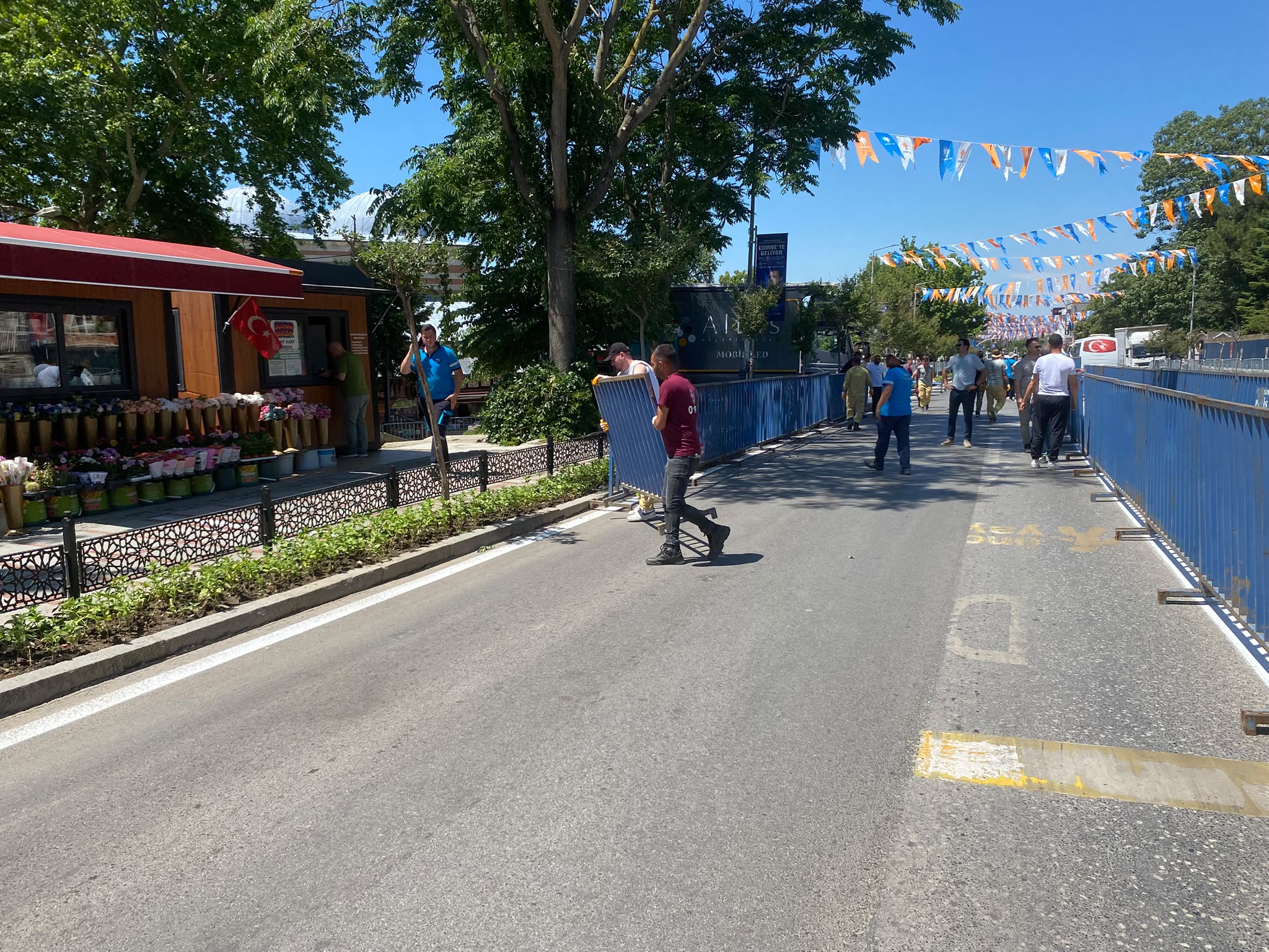 Cumhurbaşkanı Erdoğan’ın Edirne Ziyareti Öncesi hazırlıklar başladı