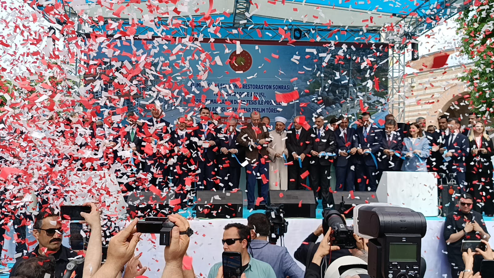 Cumhurbaşkanı Erdoğan’dan Görkemli Toplu Açılış Töreni Edirne’de Büyük Gündü: Selimiye Camii Yeniden İbadette