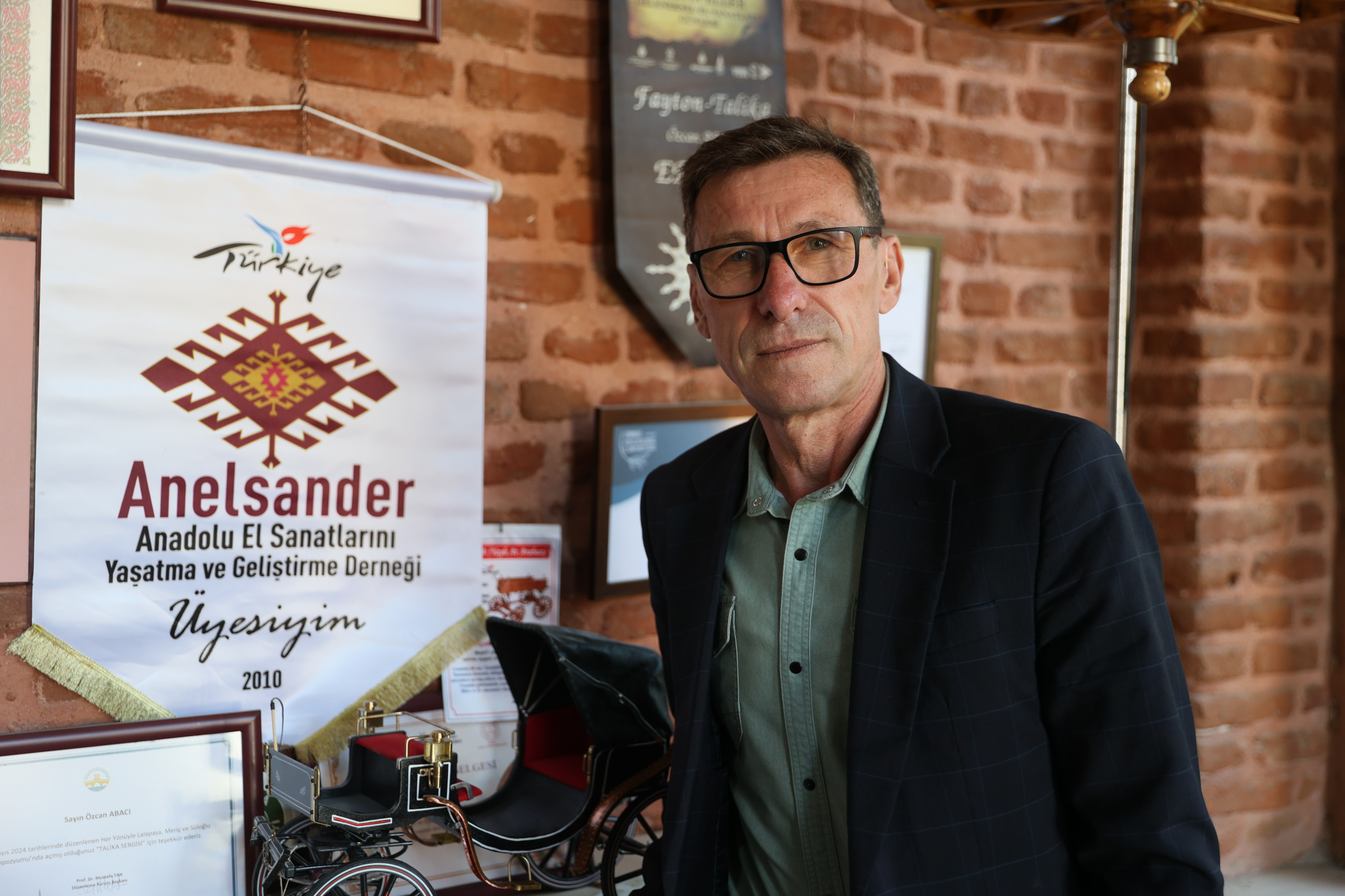 Edirneli zanaatkar Abacı UNESCO toplantısına katılacak