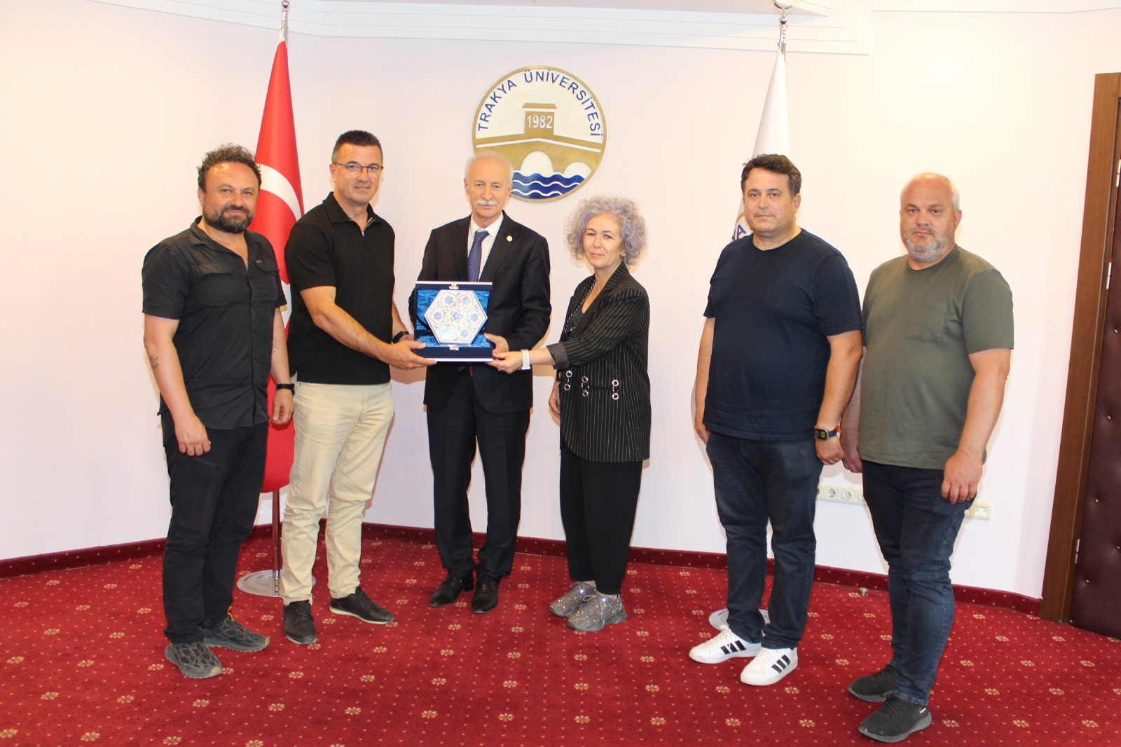 EGD’den Rektör Hatipler’e Ziyaret