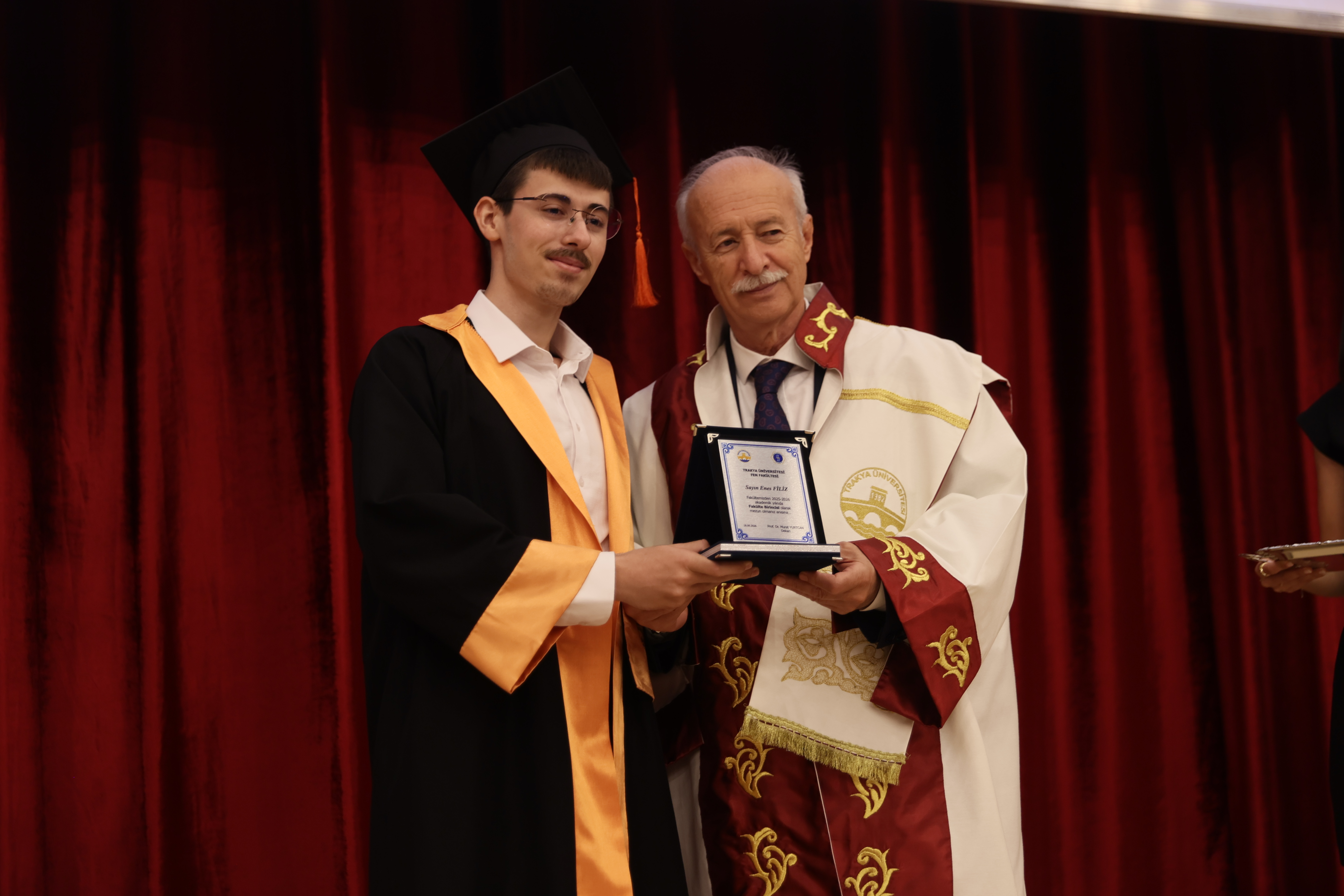 Trakya Üniversitesi Fen Fakültesi mezuniyet töreni düzenlendi