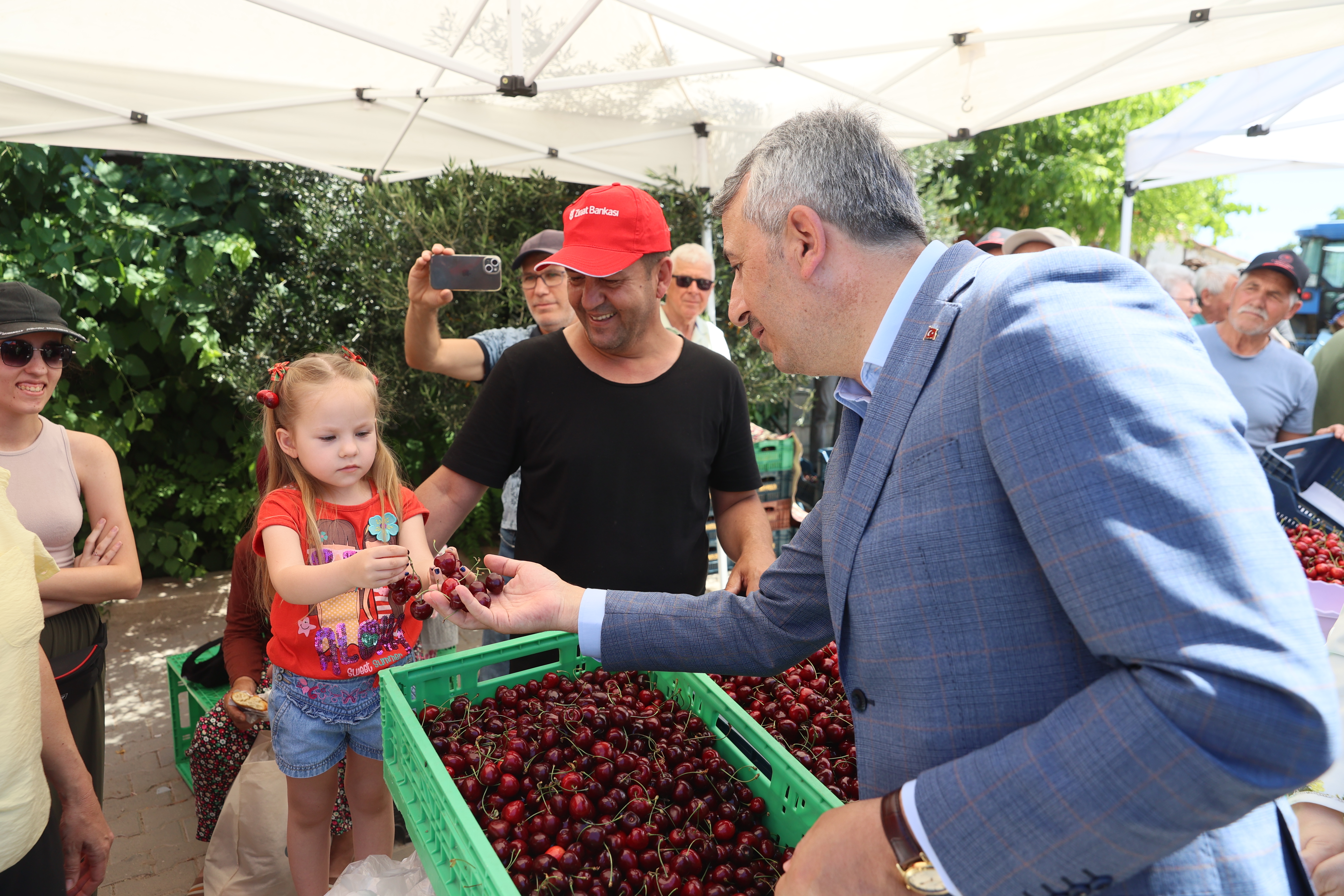 “Çeribaşı” Kirazında Hasat Heyecanı Başladı