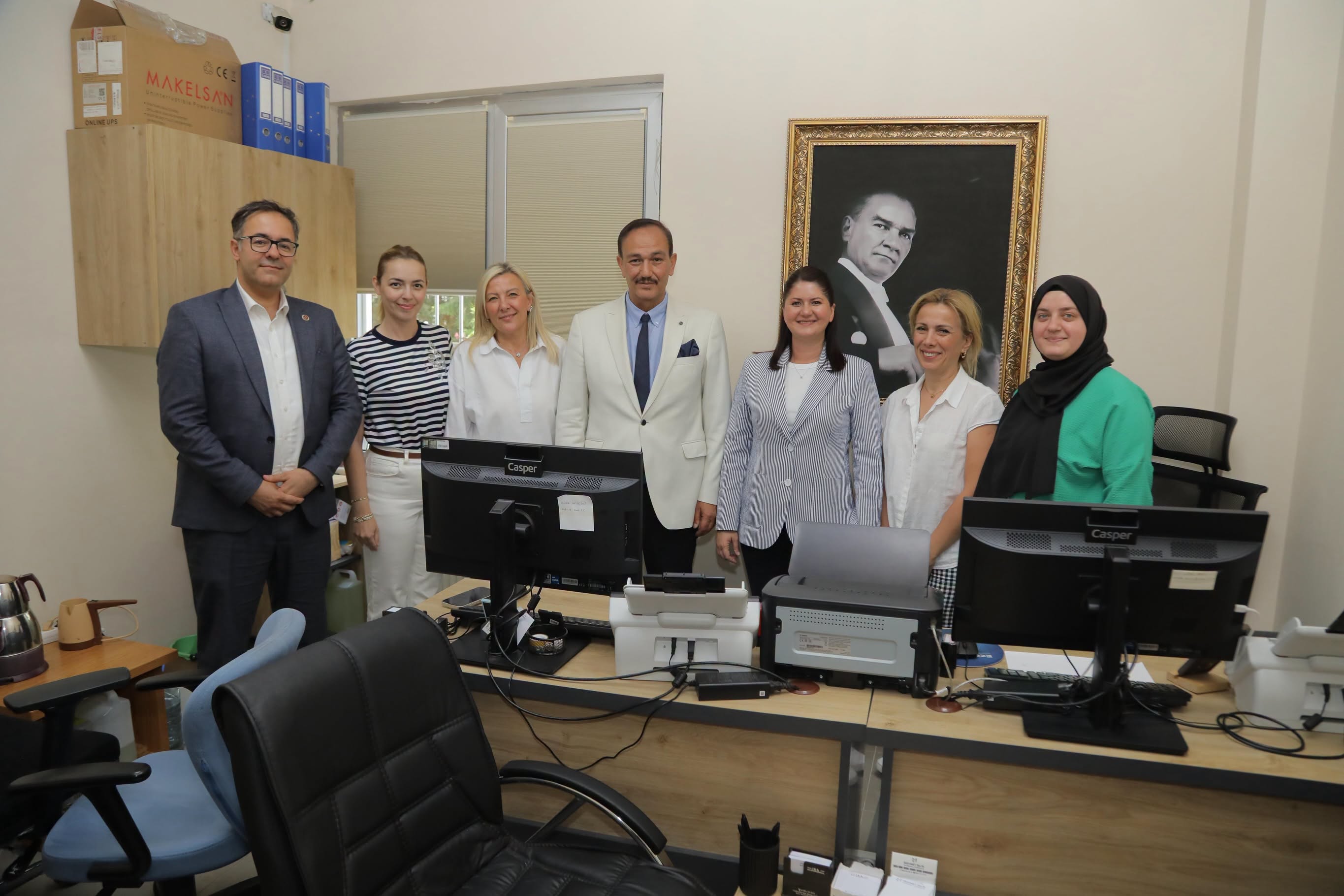 Edirne Belediye Başkanı Gencan, Akdemir'i ziyaret etti