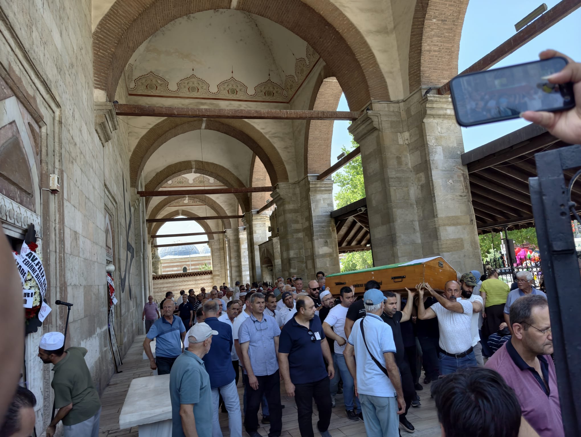 Edirne’nin ‘Sosyete Manavı’ Aydoğan Bilgen’e Son Veda