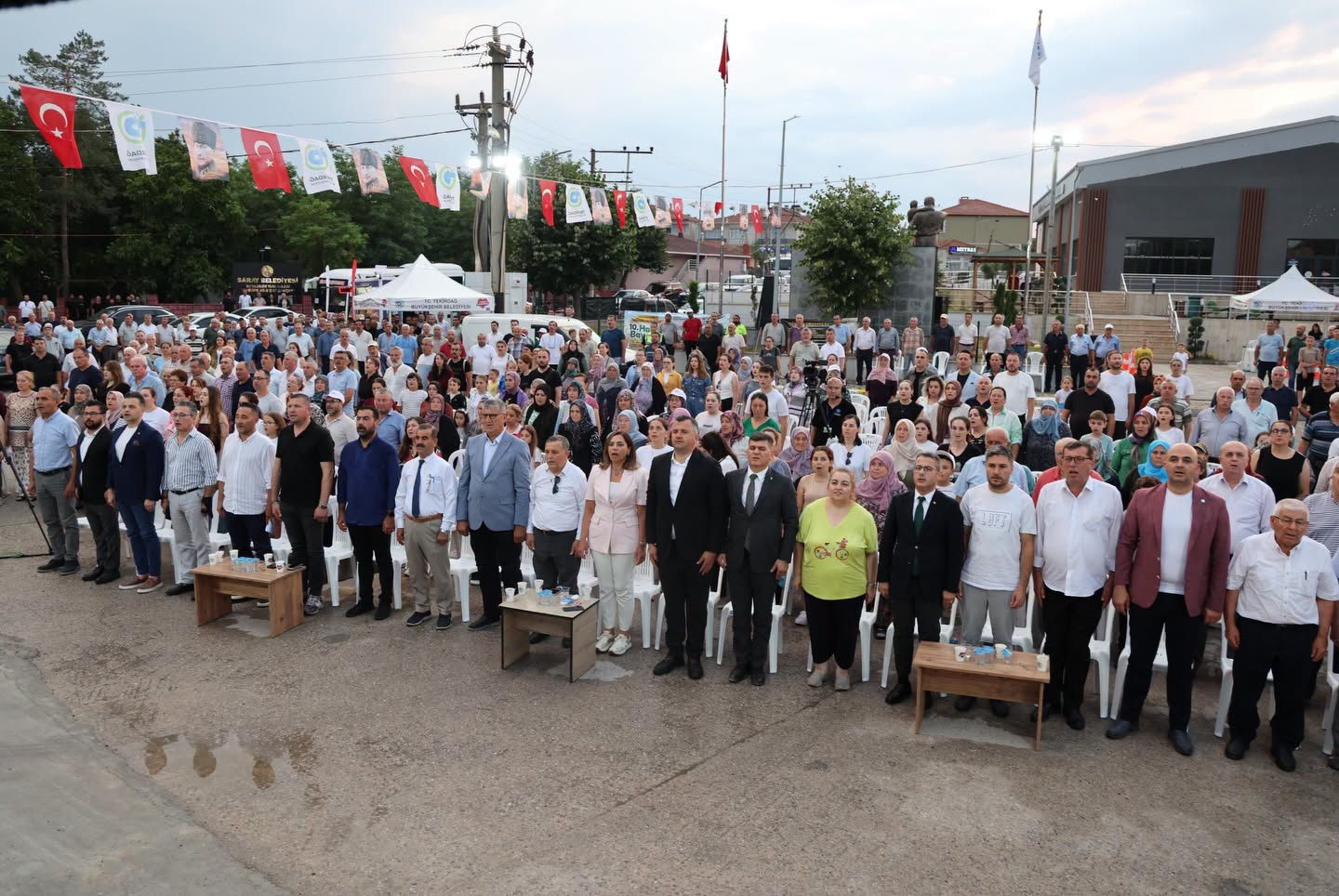 Tekirdağ'da 10. Hasat Bayramı düzenlendi